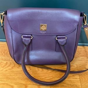 Kate, spade Crossbody bag. Condition: fair- multiple scratches noted on bag.